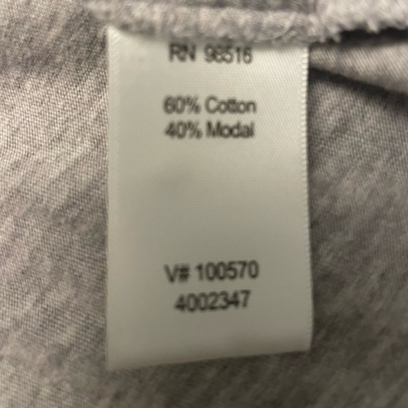 NWOT Coldwater Creek Cardigan Cotton/Modal Heathered Grey Size XS - Picture 5 of 6